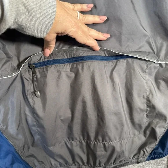Vintage Nike ACG Outer Layer 3 Mens Large Windbreaker Jacket Gorp Sport‎ Blue
